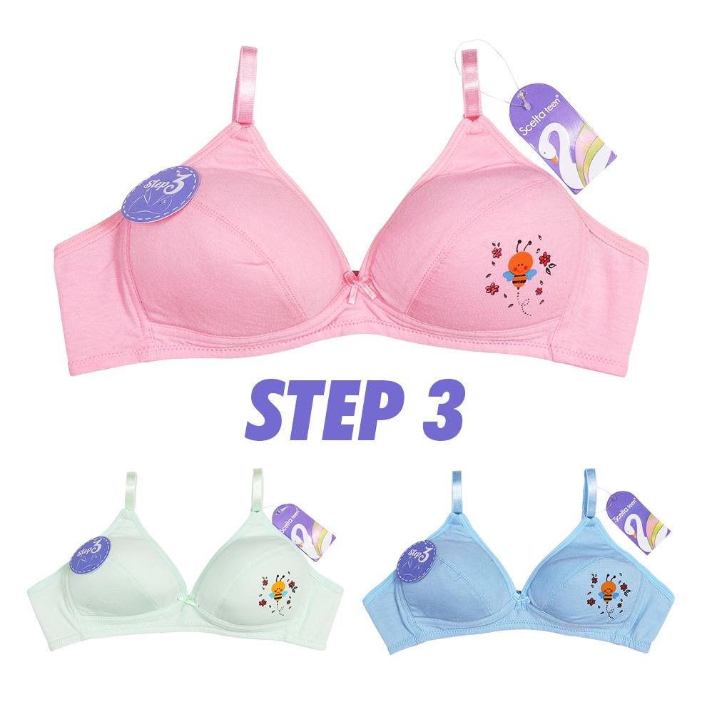 Scelta - Step 3 Bra Remaja Miniset Bh Teenager Scelta Teen Bh Sc Ai 904