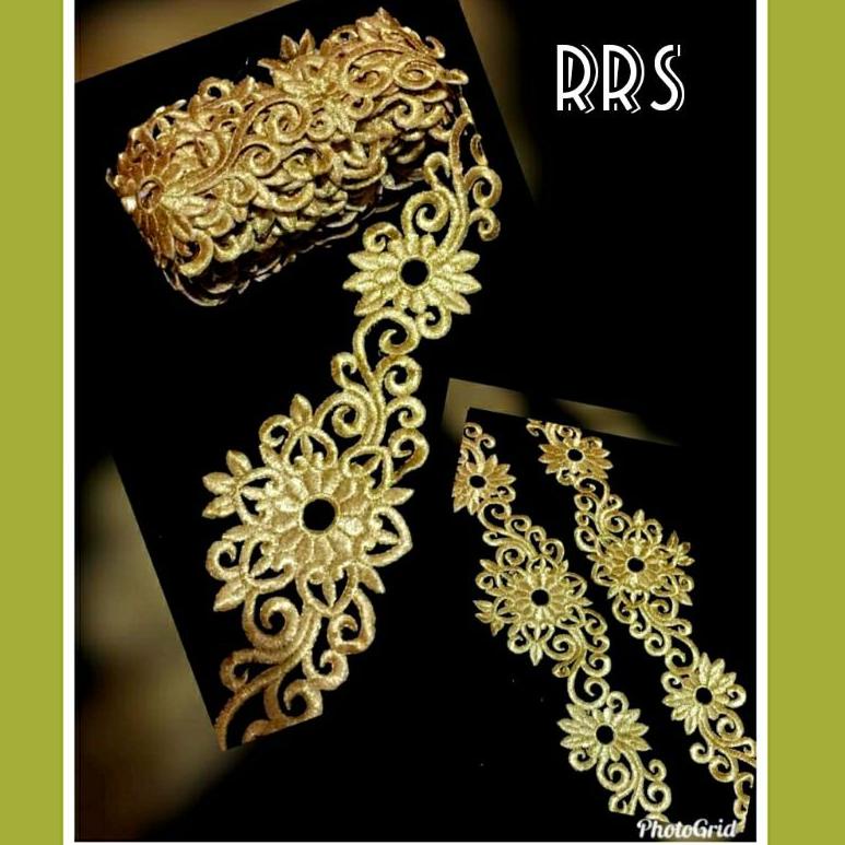 STAR Renda roll murah / renda bordir meteran / renda meteran kirana