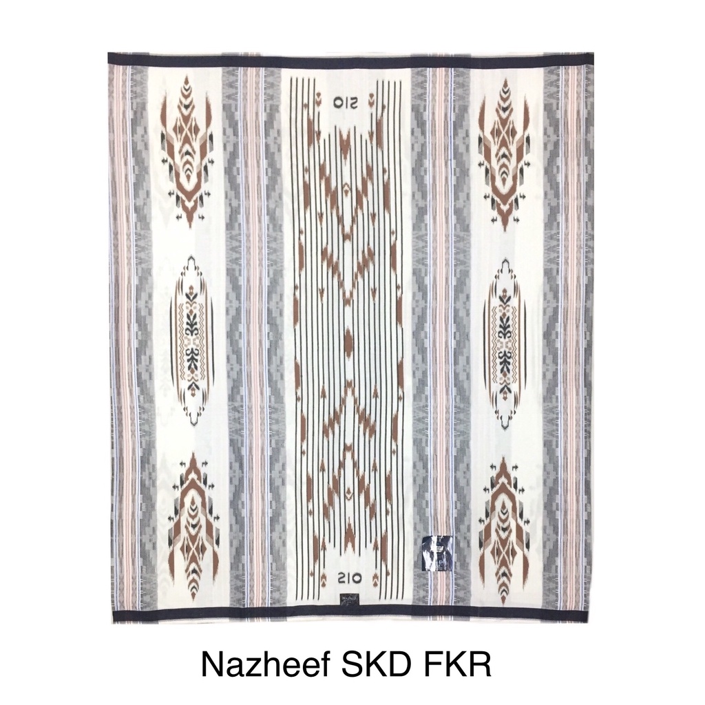 Grosir 10pc - Sarung Tenun Nazheef Kembang Dobby