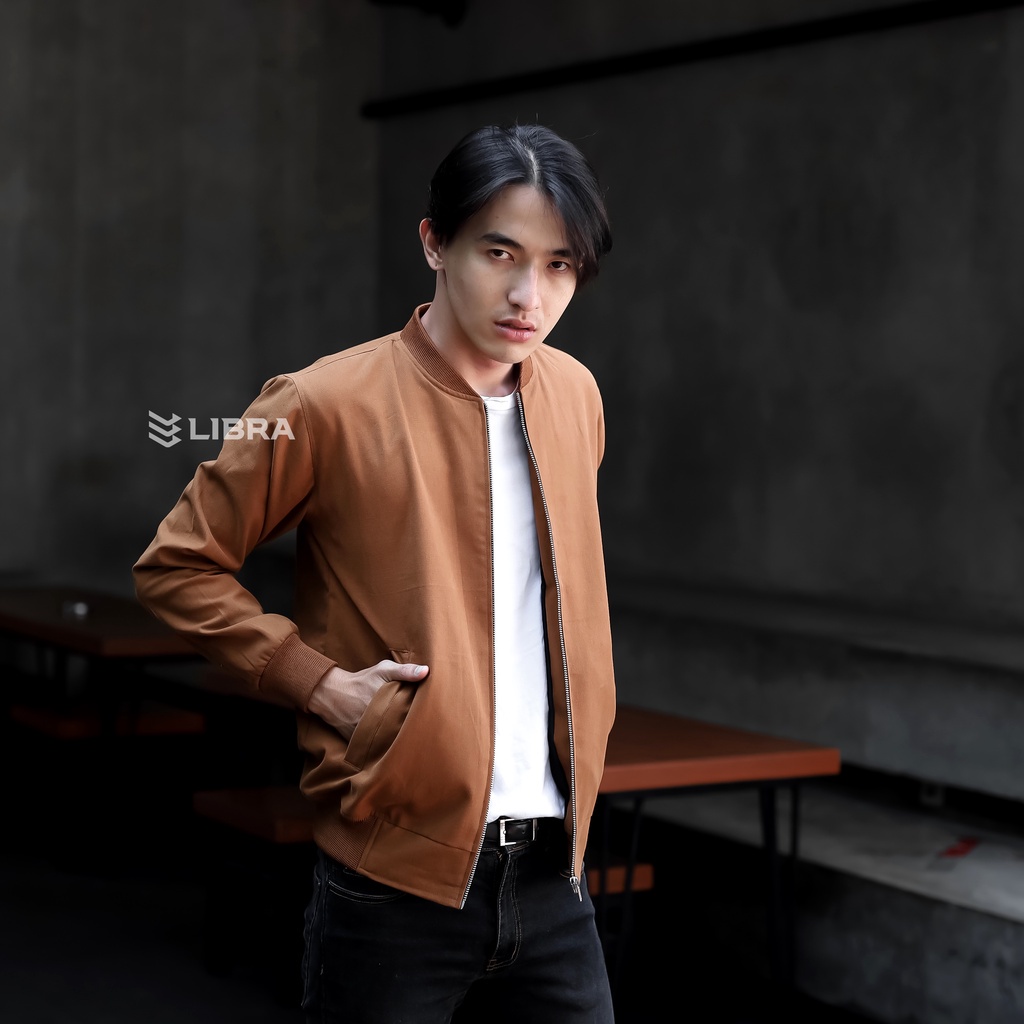 Jaket Bomber Pria Jacket Bomber Canvas tebal bomber Pria Man