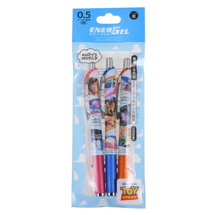 

PENTEL ENERGEL DISNEY PIXAR TOY STORY EXCLUSIVE LIMITED EDITION