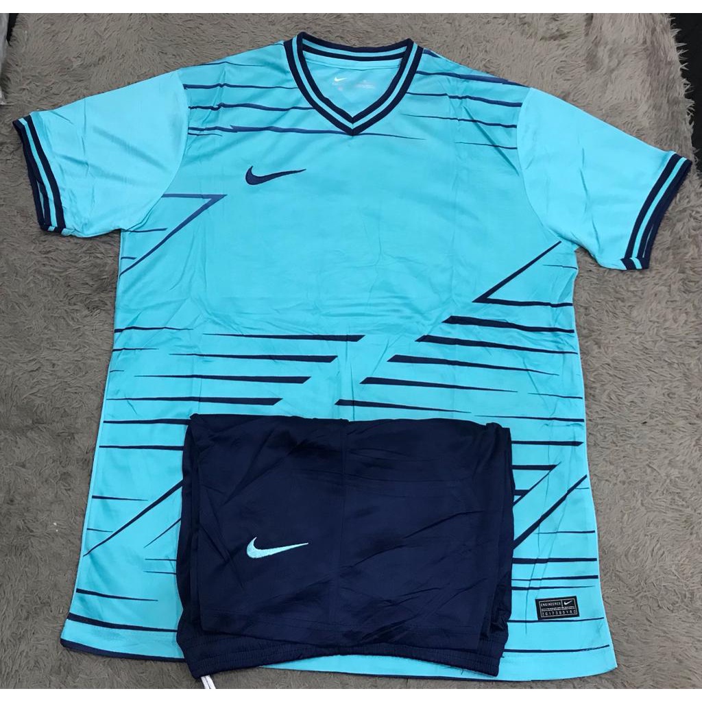 SETELAN BAJUFUTSAL SEPAK BOLA BIRU GRADE ORI IMPORT