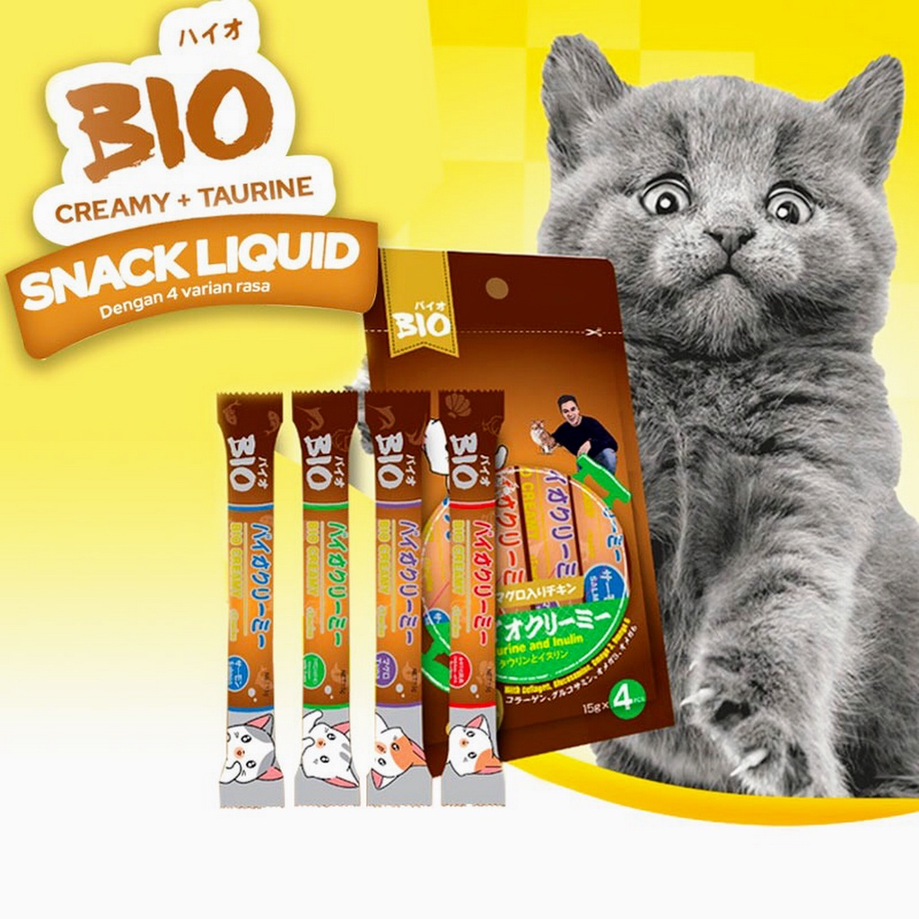Snack Kucing Bio Creamy