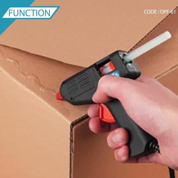 

HIROKI Glue Gun Pistol Tembak Lem Stik Batang Leleh Penembak Stick Ultra Faster Heating Melt 60 100W