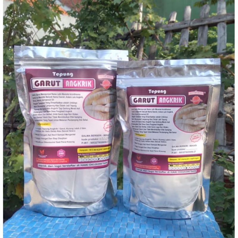 

Tepung Garut Angkrik Cap Gentong Merah