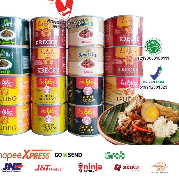

Super Laris PROMO GUDEG KALENG BU TJITRO | SAMBAL KRECEK | SAMBEL TERI | GUDEG OLEH OLEH JOGJA