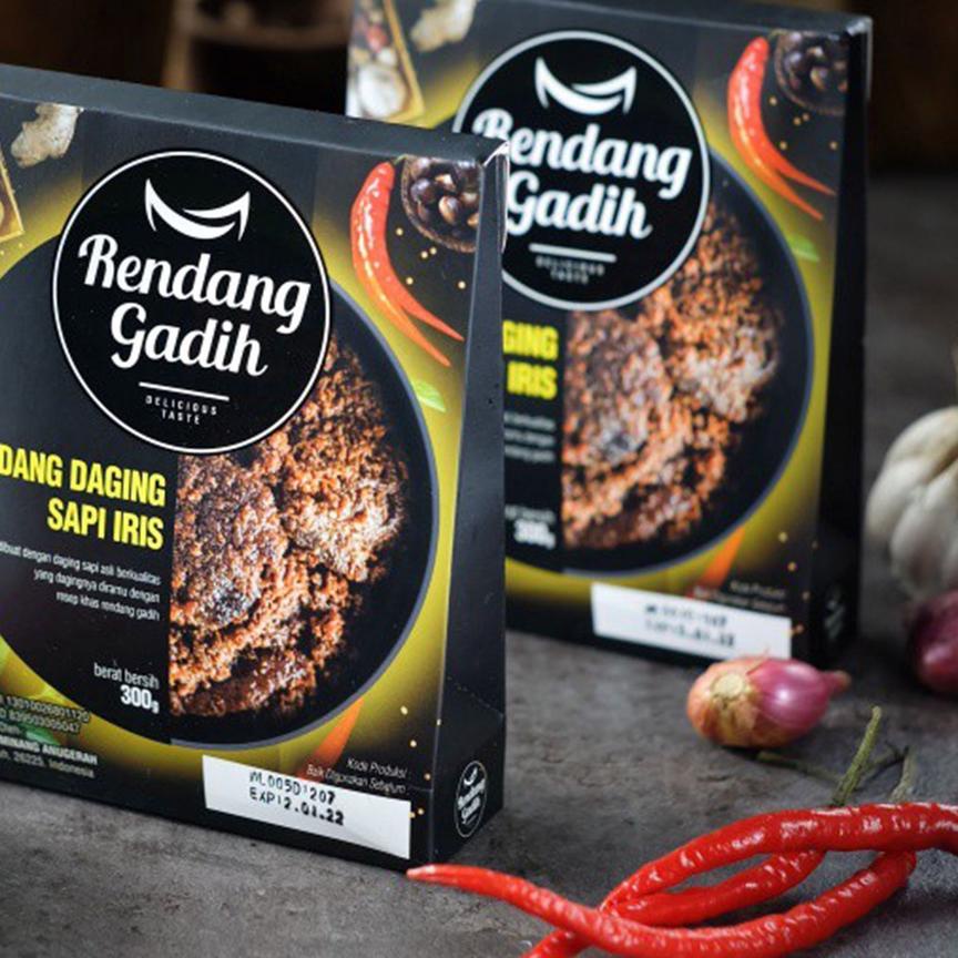 

✫ Rendang Daging Sapi Iris (250g) - Rendang Gadih Ω