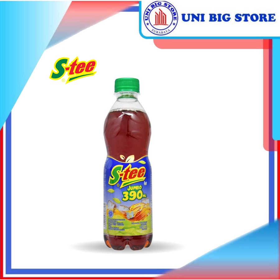 

S-tee Teh Melati Botol Jumbo 390 ml Jasmine Tea Bottle STee