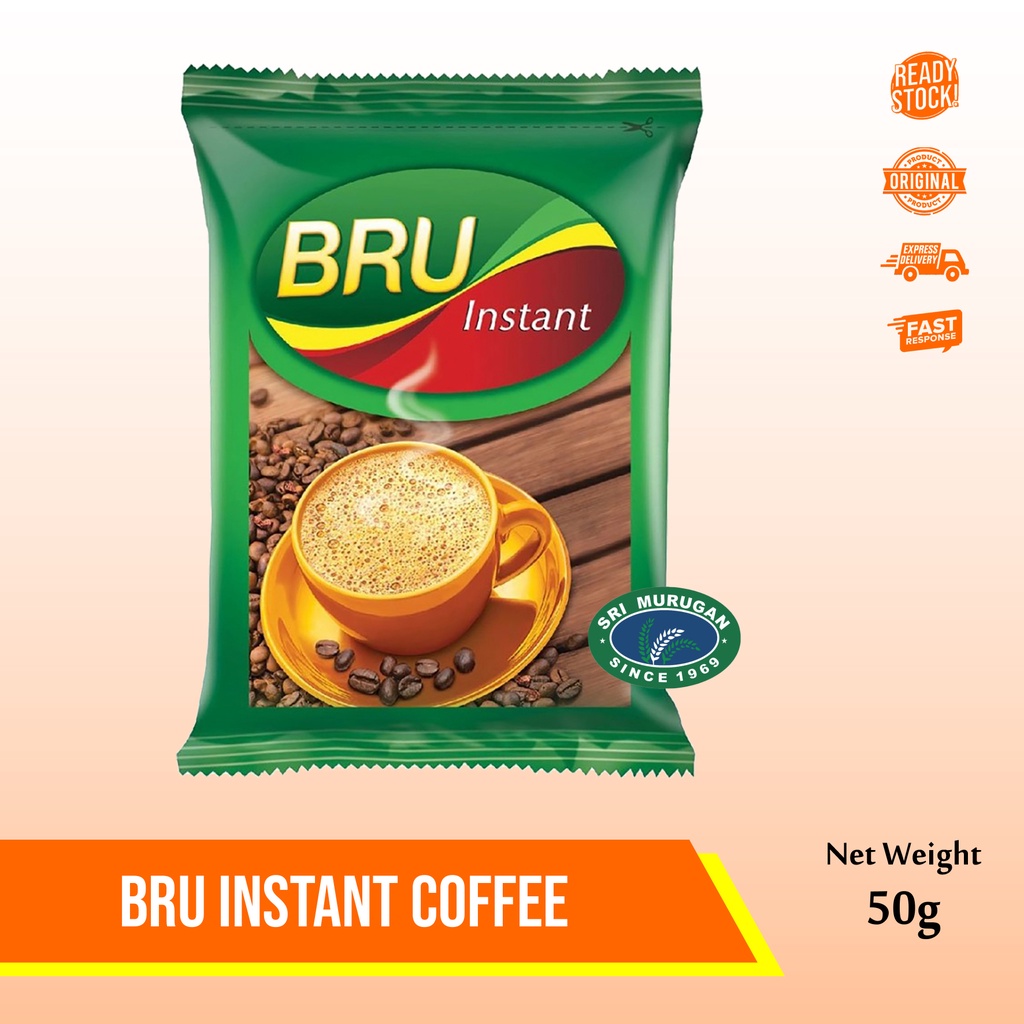 

BRU INSTANT COFFEE 50g