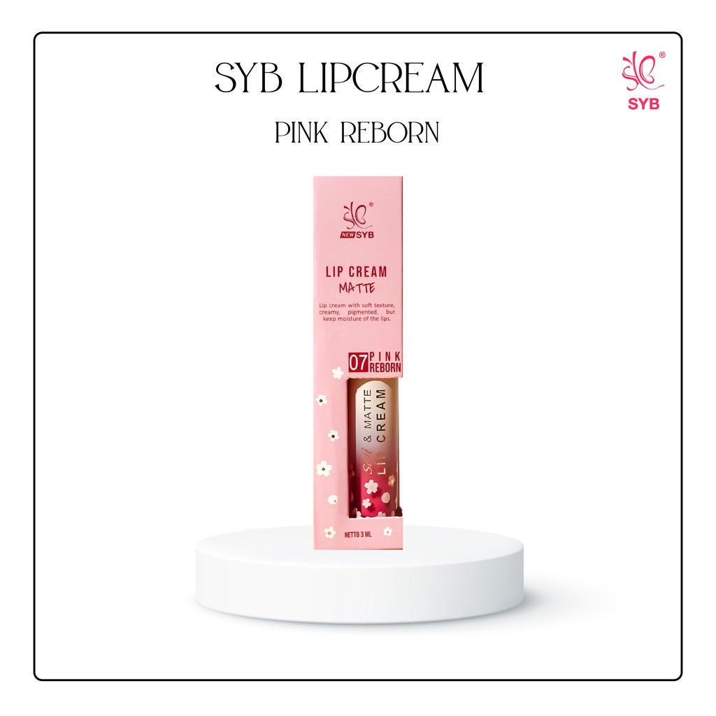 ⭐️ Beauty Expert ⭐️ SYB LIP CREAM MATTE - SYB Lipcream Lipstick Lipstik