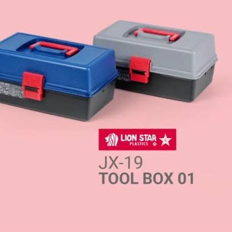 ➩ TOOL BOX JX-19 LION STAR/KOTAK PERKAKAS BERTINGKAT/BOX TAMIYA PANCING ➹