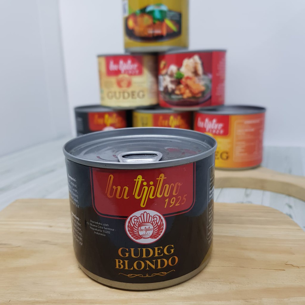 

Gudeg Kaleng Bu Tjitro Jogja - Khas Jogja 210gr
