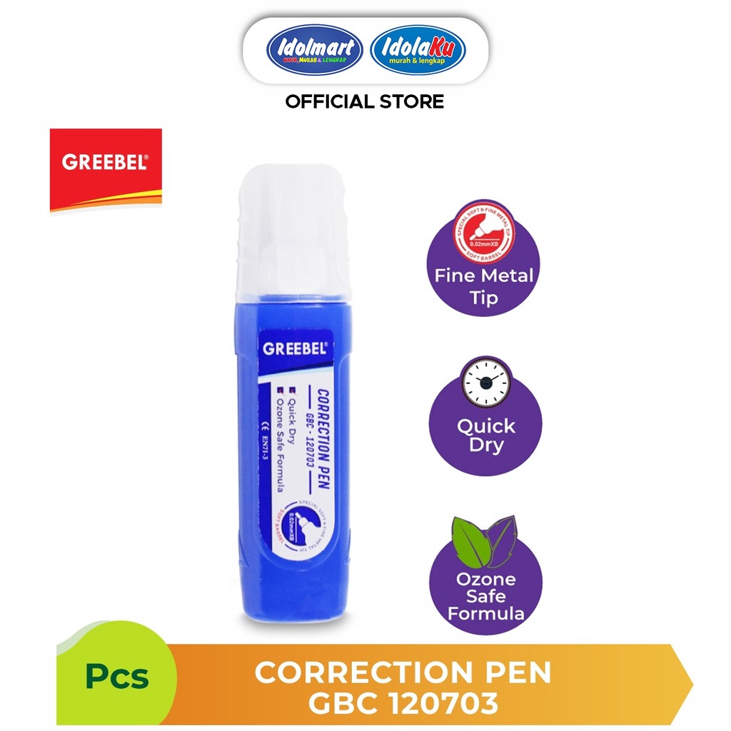 

IDOLMART GREEBEL Tip-Ex - Correction Pen Greebel GBC 120703 (PCS)