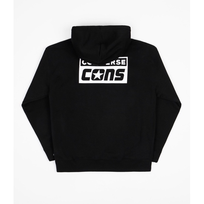 HOODIE CONVERSE PULLOVER HOODIE BLACK ORIGINAL