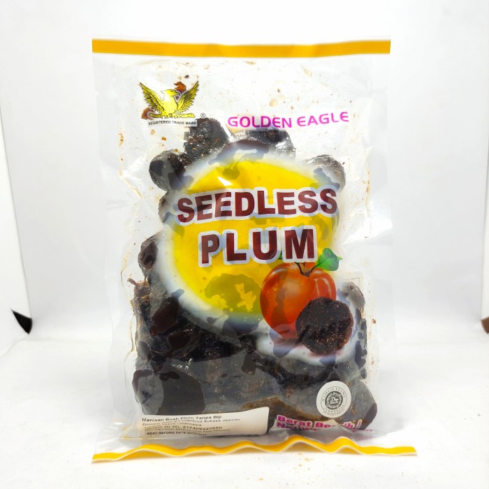 

Golden Eagle Seedless Plum Manisan Plum Tanpa Biji 500gr