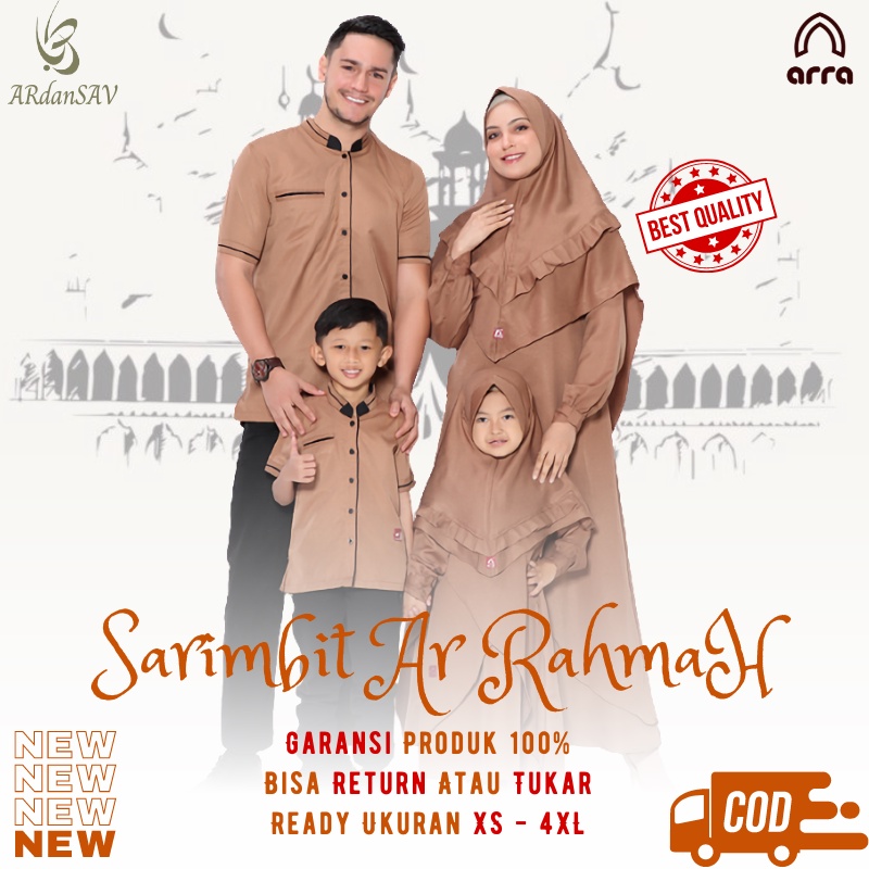 Sarimbit 2024 Terbaru Gamis Couple Pasangan Baju Couple Keluarga Gamis Jumbo ld120 ld 130 Lebaran 20