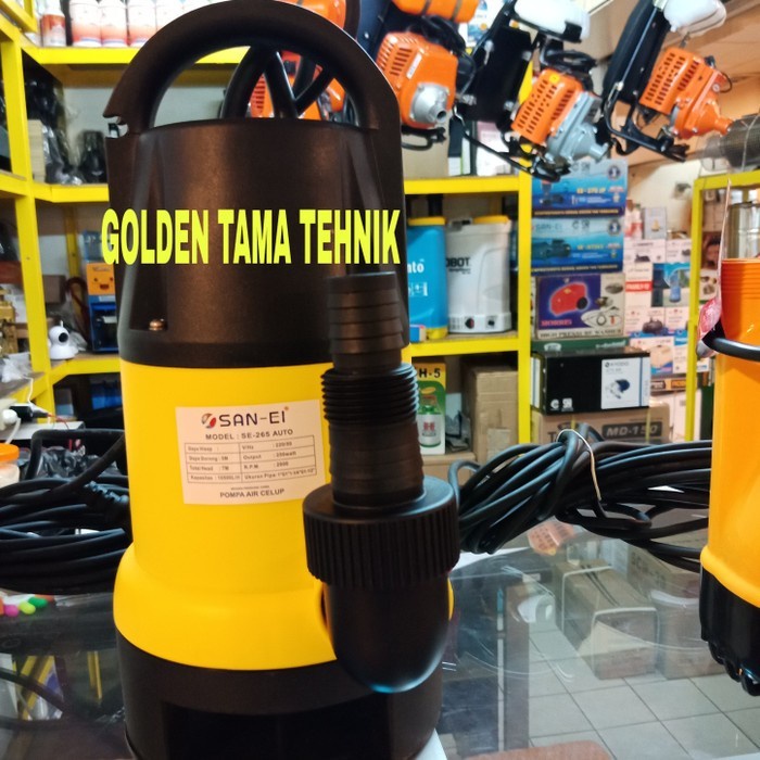 Alat Pompa Celup Air Kotor Atau Submersible Pump San Ei 265 Otomatis #Original
