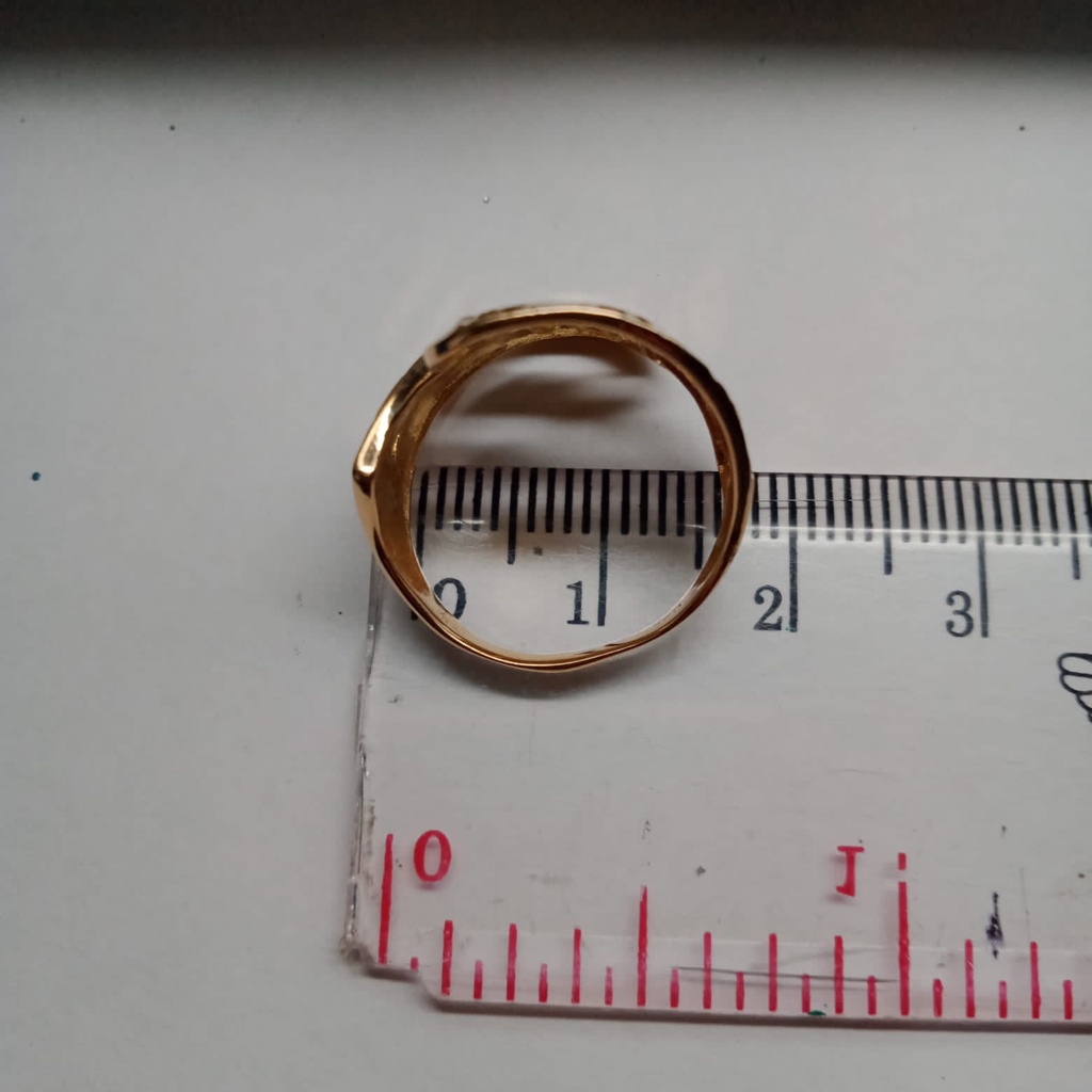 Cincin emas 17k - 3.15 gr kadar 750 - 4301