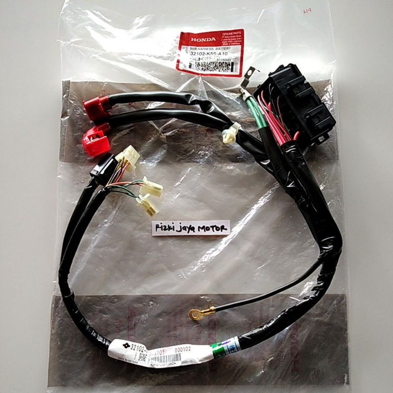 Kabel baterai kabel aki vario 125 150 32102-K59-A10 asli AHM