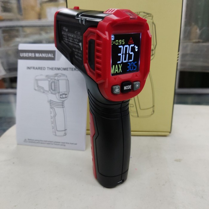 Terlaris Infrared Thermometer Aditeg At-380 ( Max 550 Derajat C )