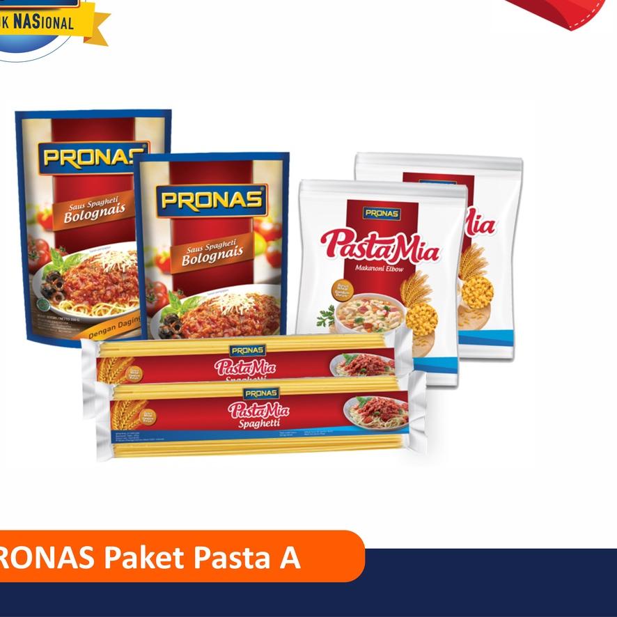 

✶ PRONAS Paket Aneka Pasta A bundling 6 pcs ⅎ