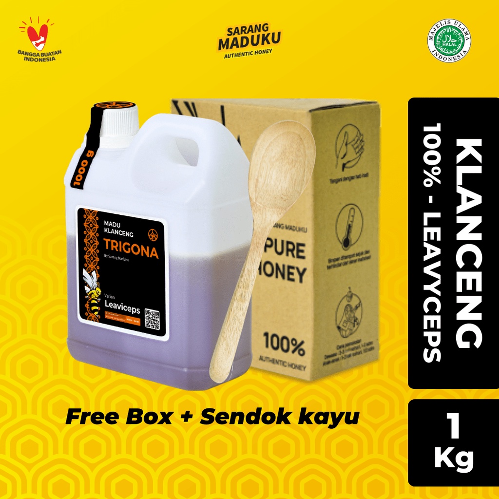 

Sarang Maduku Madu Klanceng Leavyceps Asli Murni Raw Honey 100