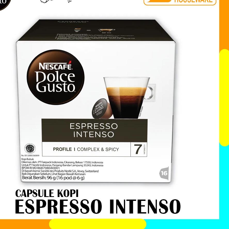 

۞ Capsule NDG Nescafe Dolce Gusto Espresso Intenso 1 Box Original Nestle ☻