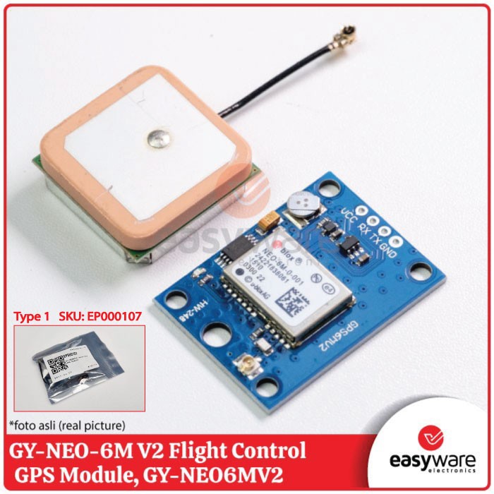 GPS MODULE UBLOX NEO 6M V2 GPS UBLOX NEO GY-GPS6MV2