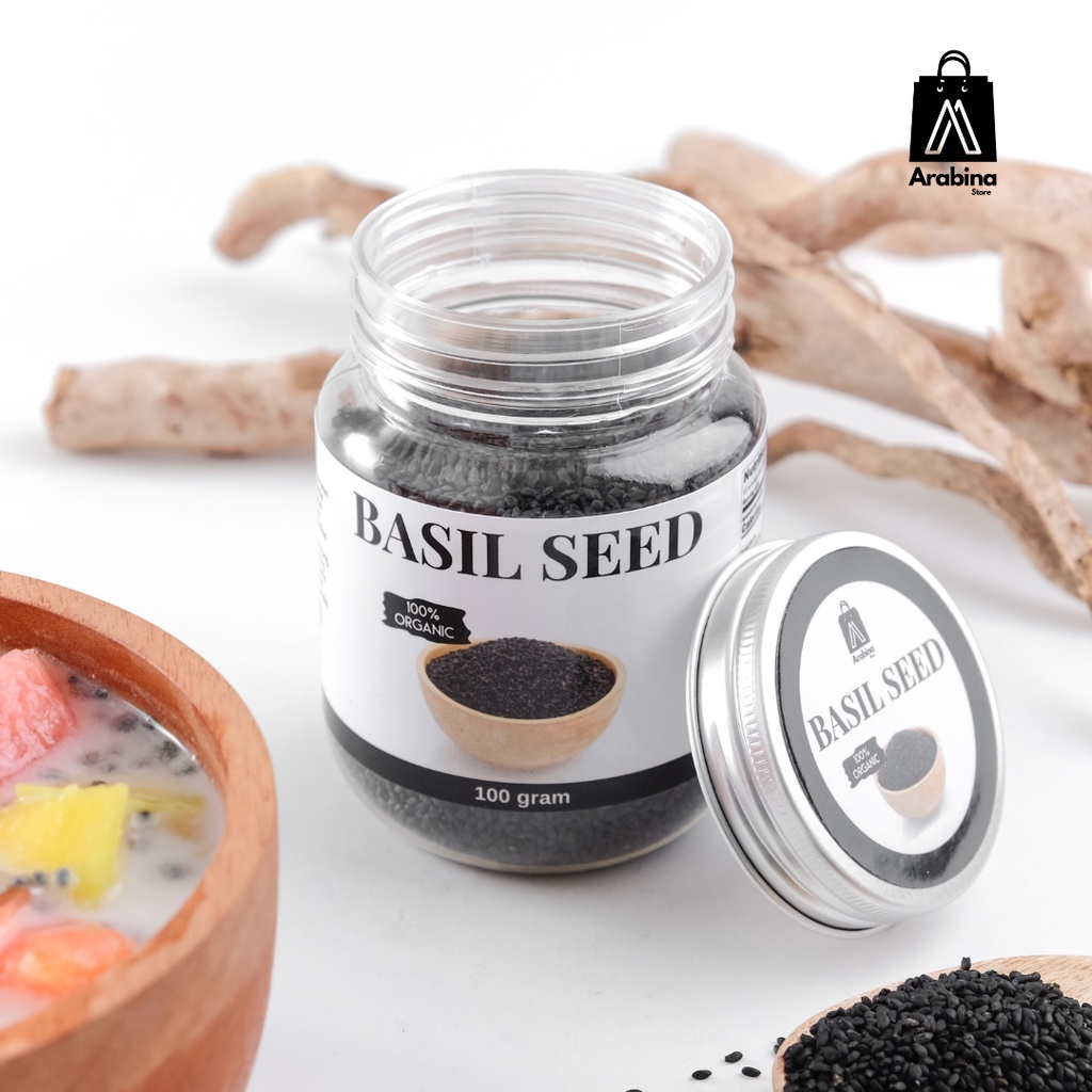 Basil Seed Arabina Original Menu Diet Organik Premium