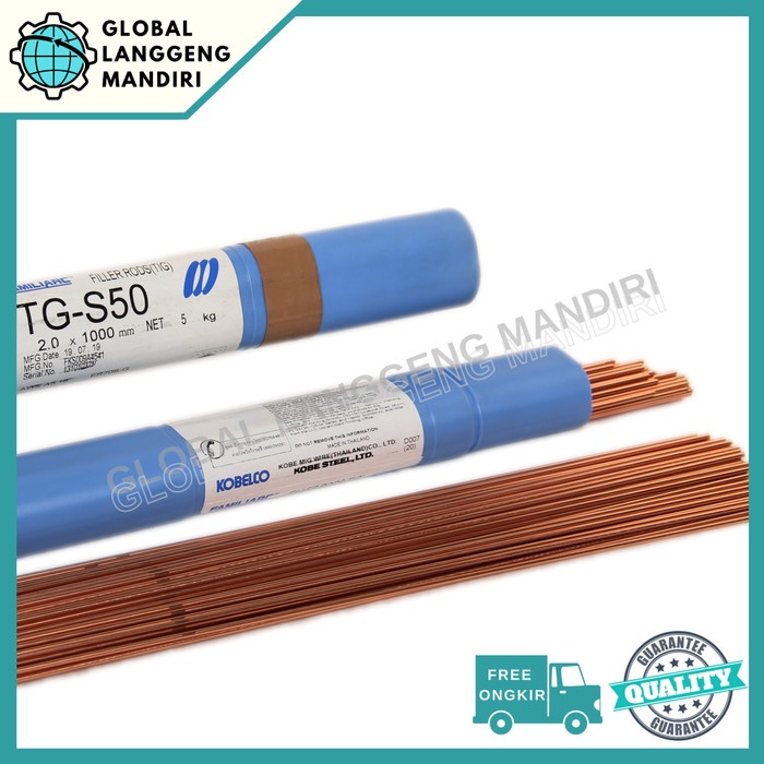 Terlaris Kawat Las Argon Tig Besi Tgs-50 2.0Mm (1Pak) Familiarc Er 70 Tgs50