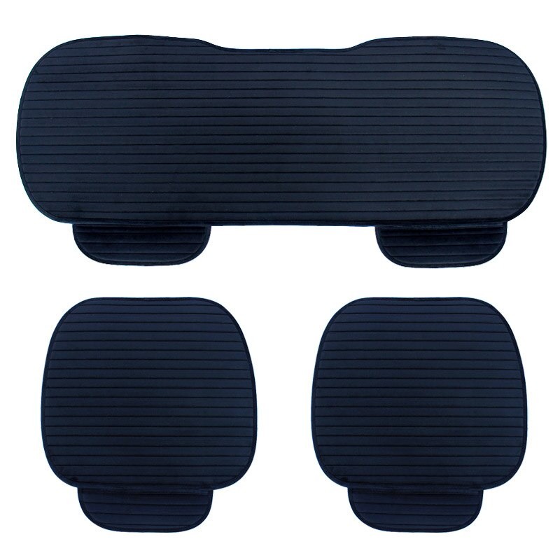 Cover Jok Kursi Mobil Car Seat Cover Flocking Cloth - L31 - Black