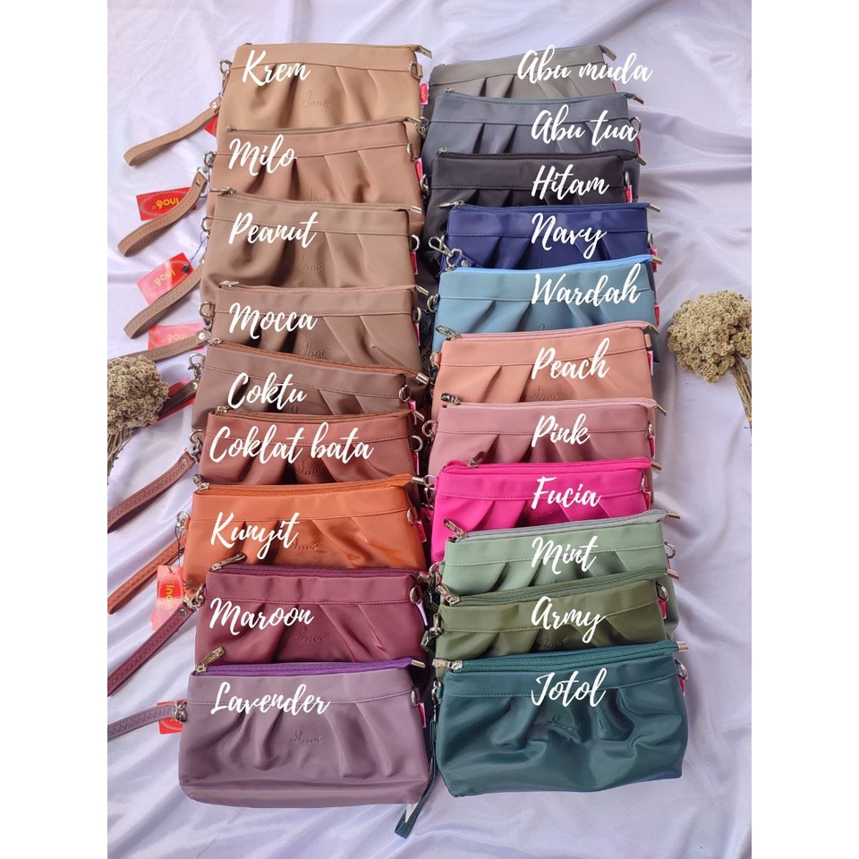 INOE - CLAUDIA BAG TAS SELEMPANG - SLINGBAG WANITA - Tas Dompet Wanita