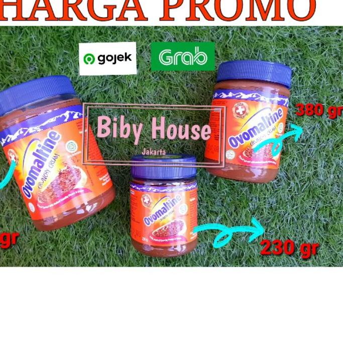 

◙ Selai OVOMALTINE 380 gr/ 230 gr / 680 gr /Ovomaltine crunchy cream/ ovomaltin TERMURAH ☝