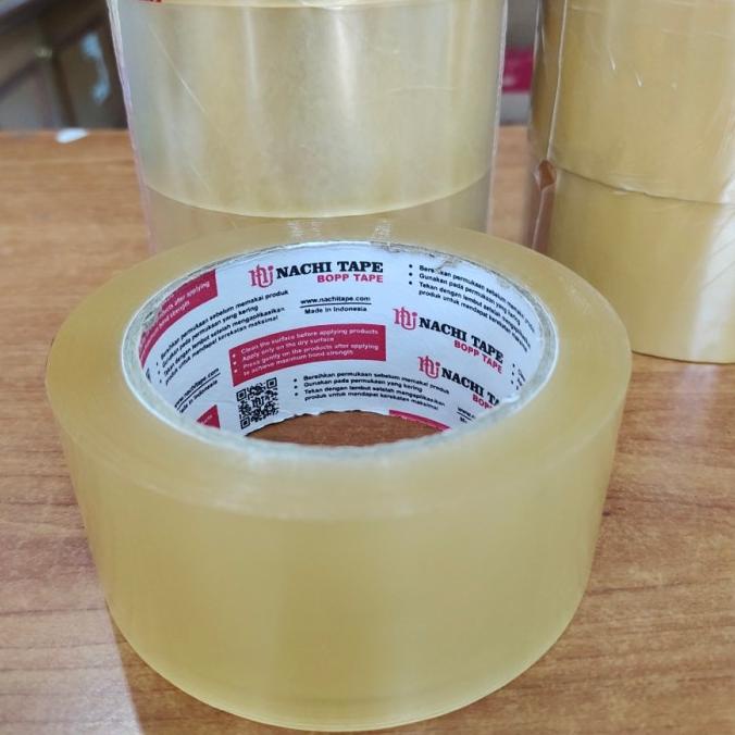 

Lakban Bening Transparan Nachi Opp Packing Tape 48 mm x 100 yard