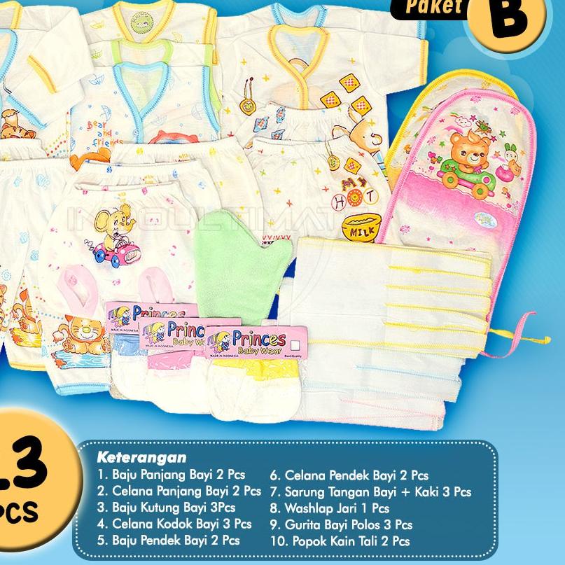 ◌ 23in1 Spesial PAKET B Ekonomis Set Perlengkapan Bayi Baru Lahir Newborn Kebutuhan Bayi Newborn ✶