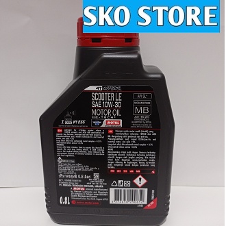 Oli MATIC MOTUL 10W-30 800 ml Original