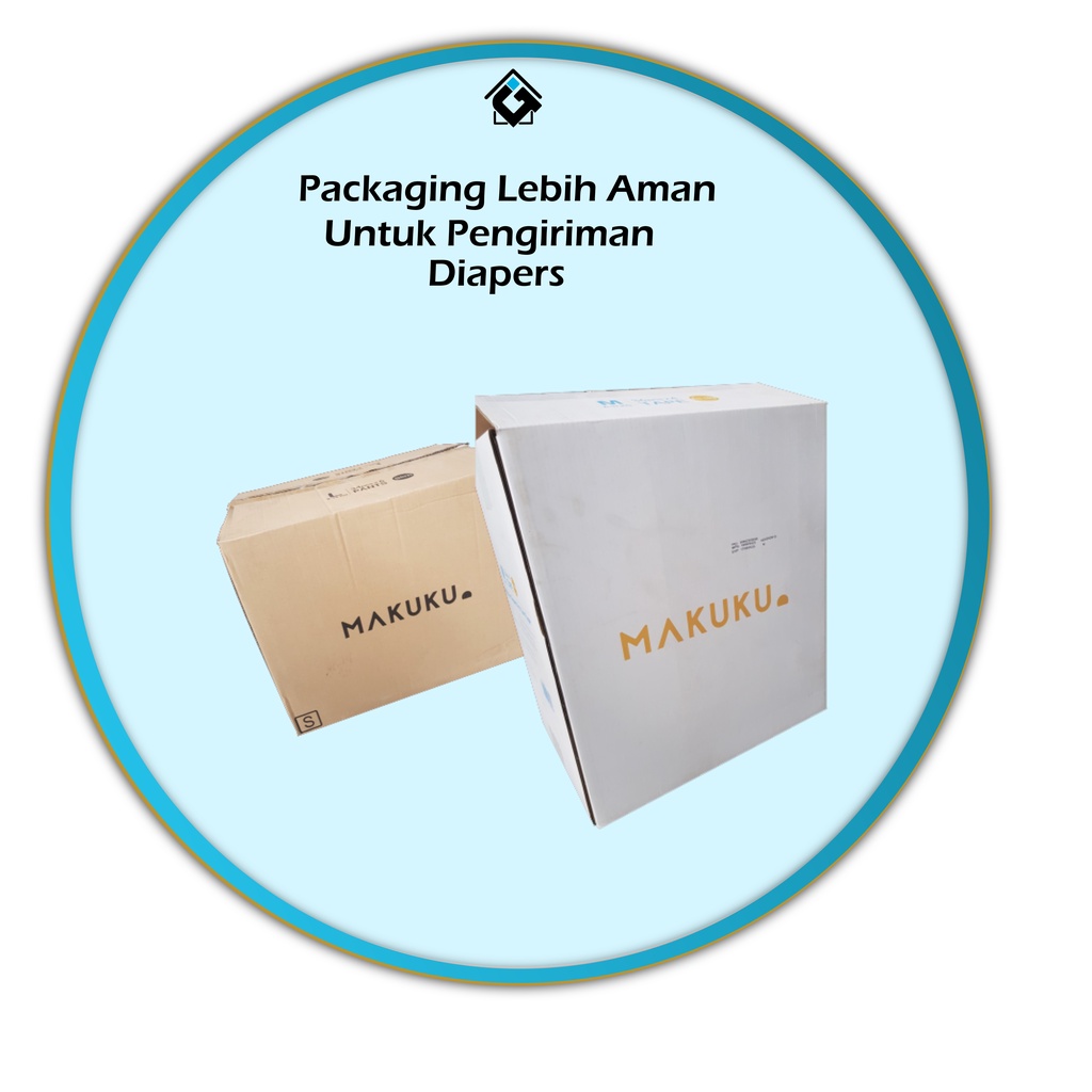 

Kardus cardboard box KARDUS POPOK UKURAN SEDANG / BESAR KERDUS KARTON makuku packaging