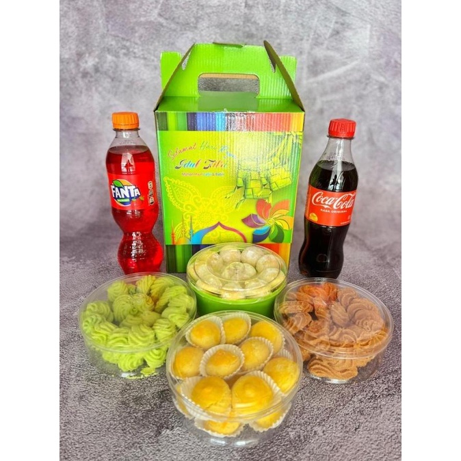 

PARSEL RAMADAN KUE KERING PREMIUM / HAMPERS PARCEL LEBARAN IDUL FITRI G6416BUJN