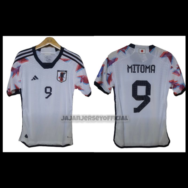 Jersey negara jepang away player issue worldcup piala dunia 2022