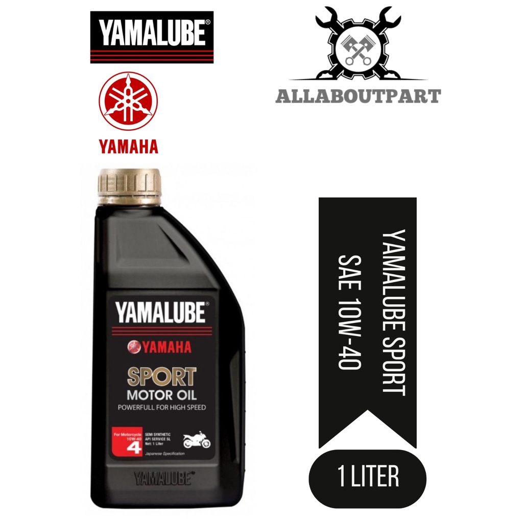 Oli Yamalube Sport Motor Oil 10W-40 Oli 1000 ML | Oli Sport / Oli Motor / Oli Mesin / Pelumas Mesin 