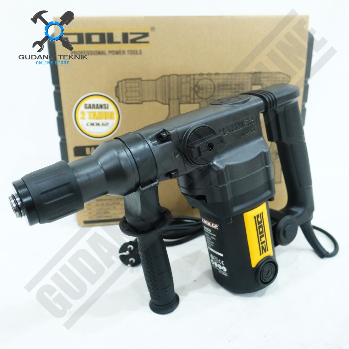 Rotary Hammer Drill Listrik SDS 28mm BA228 DOLIZ / Mesin Bor Tangan Bobok Beton SDS Plus 28 mm BA 228 DOLIZ