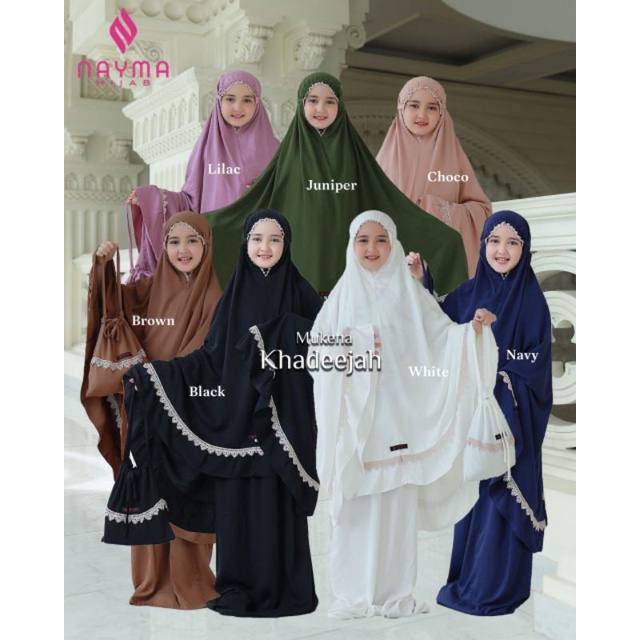 Mukena Khadeejah by Nayma Hijab (Mukena Anak)