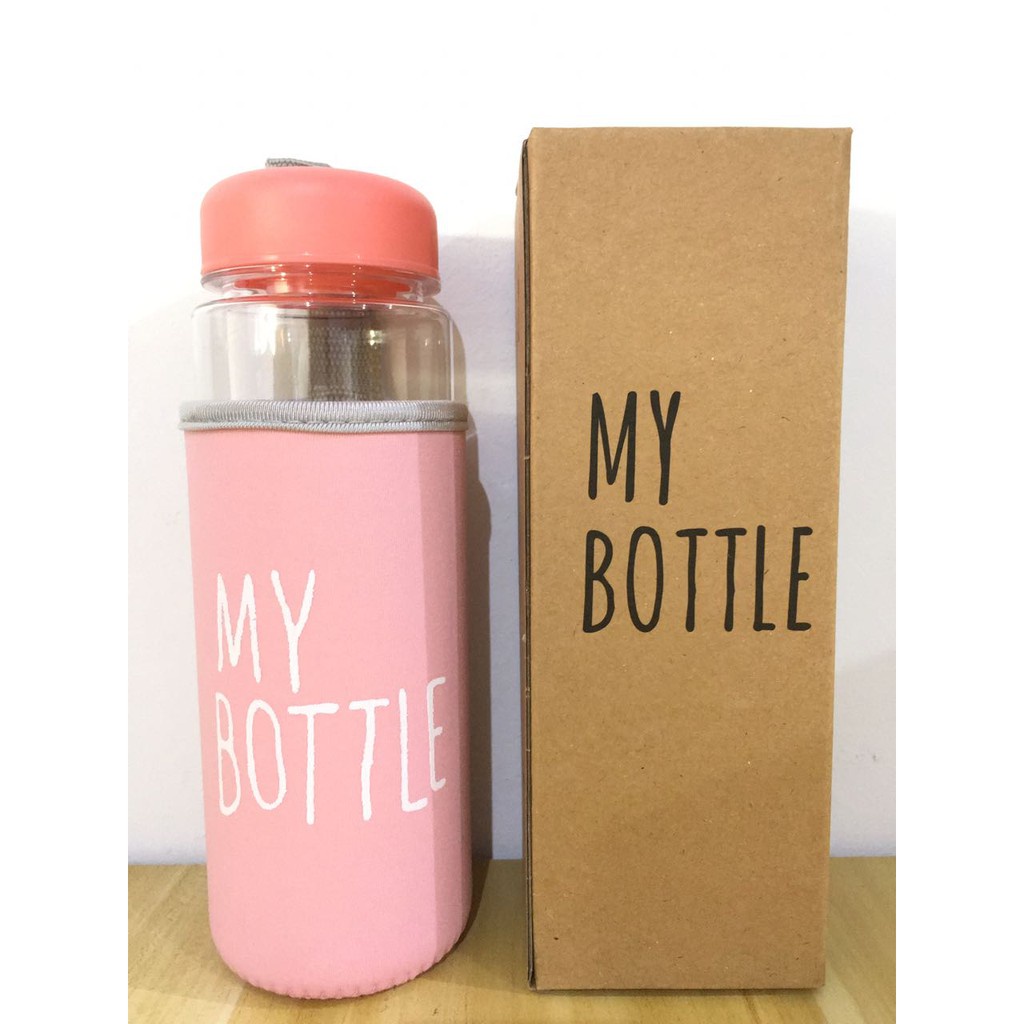 FYGALERY My Bottle Botol Minum Bening Transparan Tempat Penyimpanan Air Anak Unik Water Bottle Drink Murah