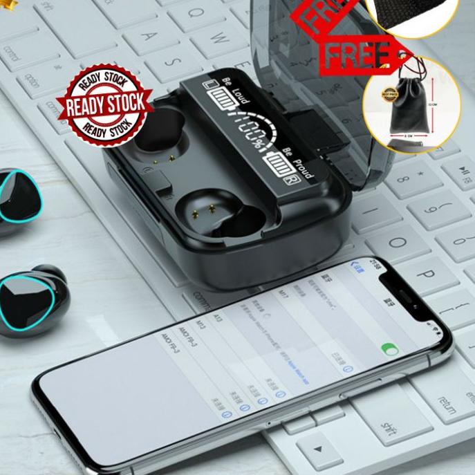 ♪ Headset Bluetooth M 11 Tws Wireless ☄