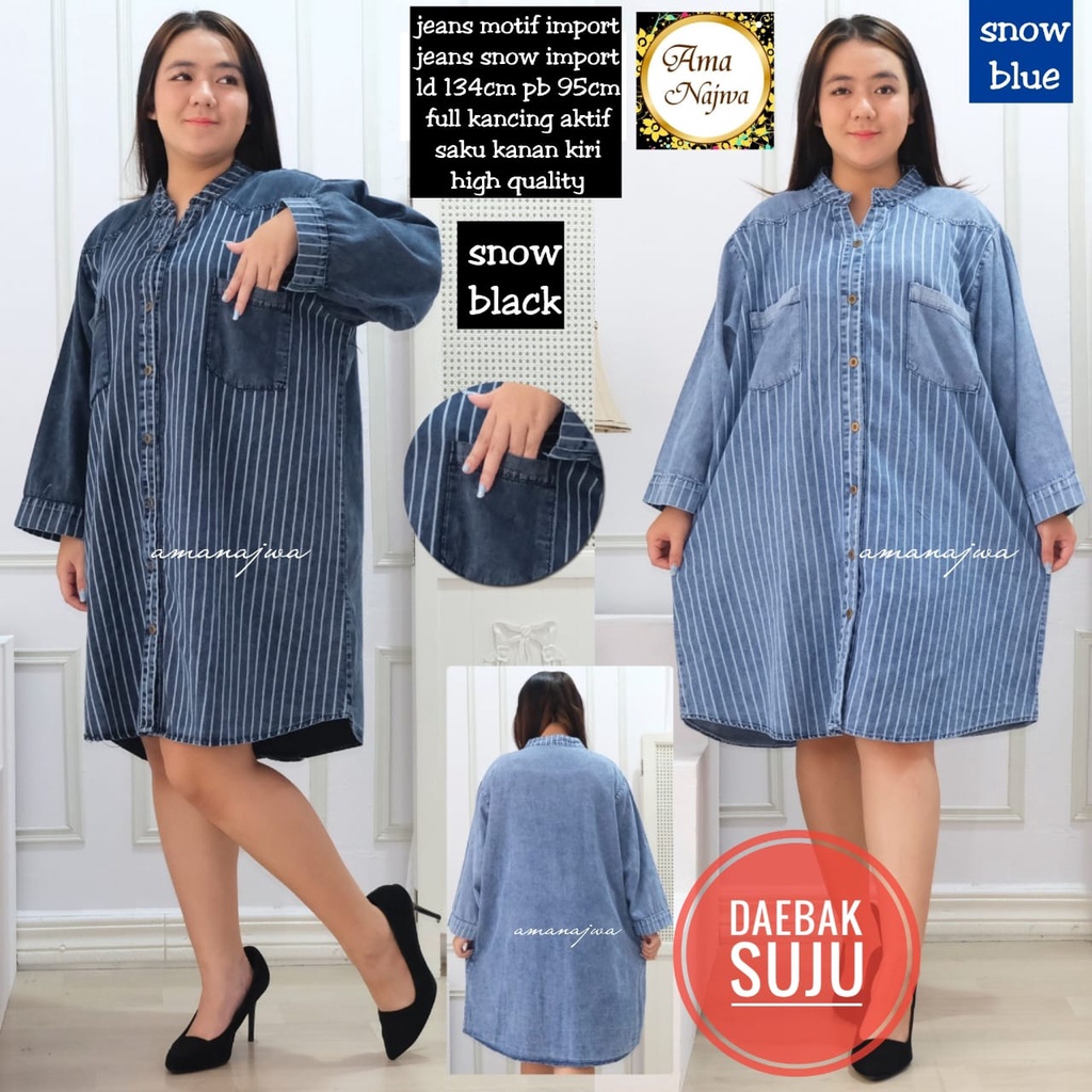 Tunik Jumbo Wanita Terbaru Ld 132 cm Pj 95 cm Import Quality Atasan Wanita Termurah Size XXXL Rempel