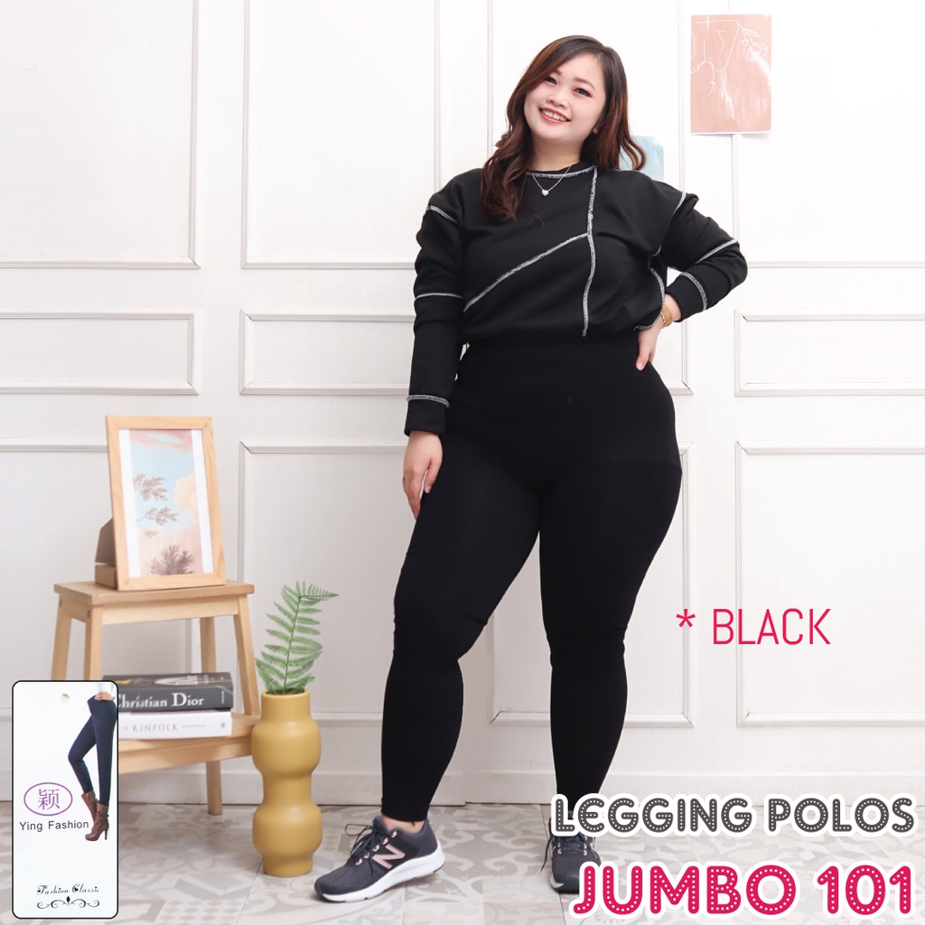 [ GROSIR ] Legging Polos Jumbo 101 / Legging Import Jumbo / Legging Wanita Jumbo / Legging Premium Import wanita / Legging Panjang wanita / ying fashion