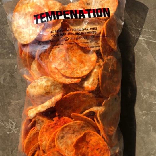 

☟ Keripik tempe Tempenation Balado 500gr ♖