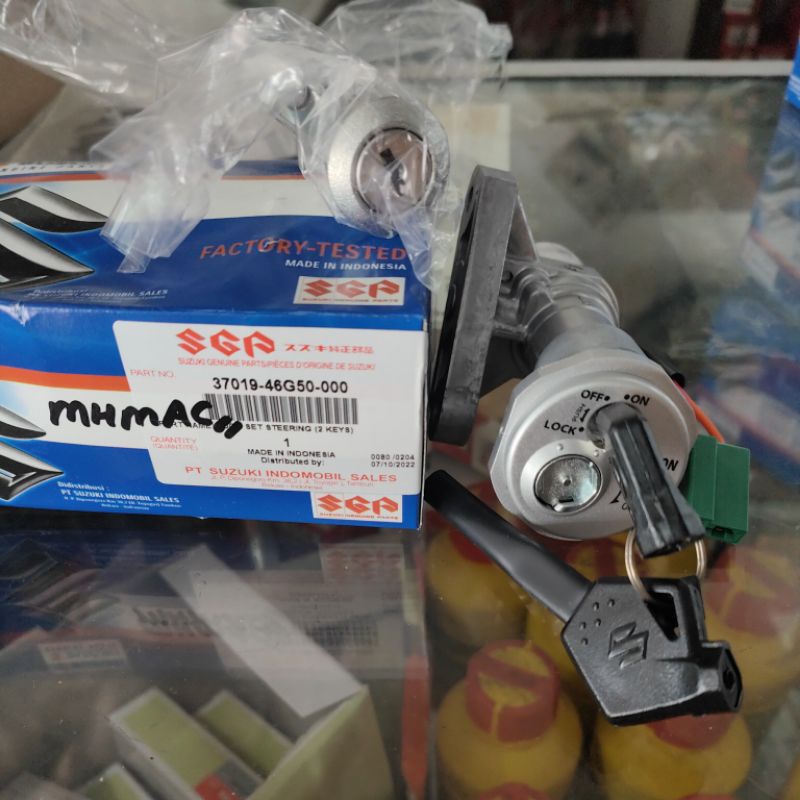 kunci kontak skydrive ori suzuki