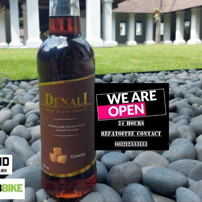 

۝ CARAMEL SYRUP DENALI 750ML ✭