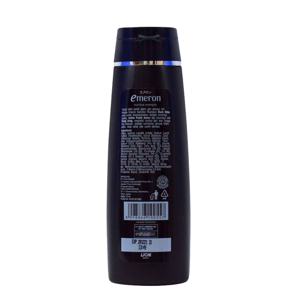 Emeron Sampo  / Black Shine Urang Aring / 170ml